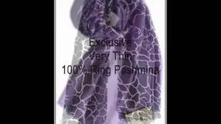 Pashmina shawls types produced in Nepal.