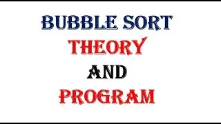 Bubble sort