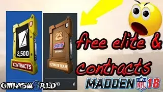 HOW TO GET 2500 CONTRACTS & A FREE MADDEN 18 ELITE PLAYER IN MUT 18 GAMEPLAY! | MUT 18 TIPS
