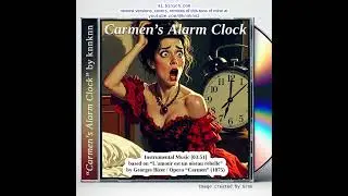 [alarm clock tune, instrumental, classical] Carmen's Alarm Clock, based on Bizet's 