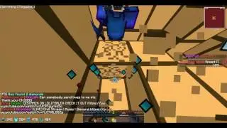 Cencer digging straight to me @ glowstone mountain!