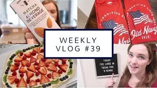 IKEA and Trader Joe’s Haul, 4th of July Celebrations, + Baking | Weekly Vlog #39 | July 1-7, 2018
