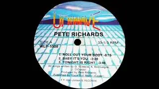 Pete Richards - Baby It's You (Dj ''S'' Rework)