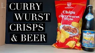 Lidl Taste Of Deutschland Chips Currywurst Style , Irlbacher Premium G&auml;uboden Volksfestbier Review