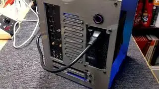Scratch built acrylic ITX case