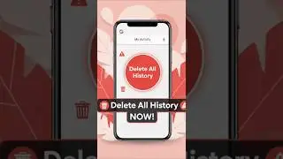 How to Delete All Google History in One Click| Clear My Activity Fast(2025 Trick)#google #myactivity