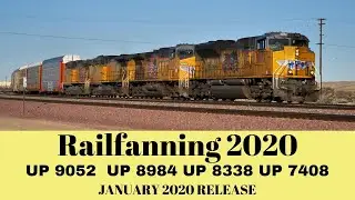 Railfanning 2020 Union Pacific Manifest & Auto Rack Trains