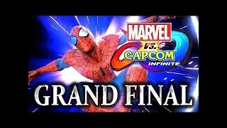 Marvel vs. Capcom Infinite: SC17 - Grand Finals - Bromance [Spiderman/Dante] VS JoeP [Jedah]!