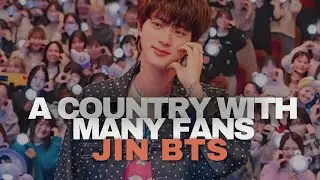Страны с наибольшим количеством поклонников Джина из BTS