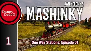Jan Zeleny's Mashinky ONE WAY STATIONS: Ep. 1 - LET'S PLAY / GAMEPLAY / TUTORIAL