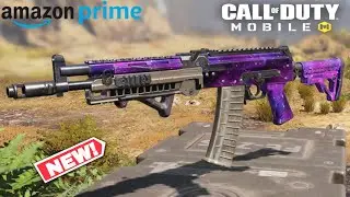 Brand New Free AK-117 - Meteor Shower (Amazon Collab) | Call Of Duty Mobile