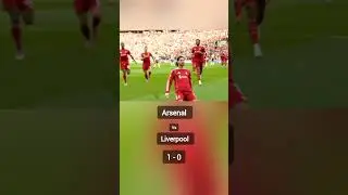 Arsenal vs Liverpool 0 - 1 _ 2025 #arsenal #bacelona #liverpool