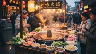 Street Hot Pot with Fresh Ingredients and Bold Flavors