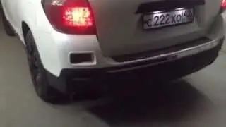 Toyota Highlander 3.5 v6 tuning exhaust 