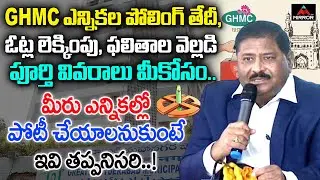 GHMC Elections 2020 Full Details | GHMC Polling Date | Hyderabad | Telangana News | Mirror TV