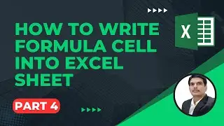 Apache POI Tutorial Part4 - How To Write Formula Cell in Excel Sheet #ApachePOI
