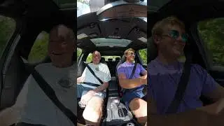 Taking grandpa for ride in fastest car i&rsquo;ve ever driven