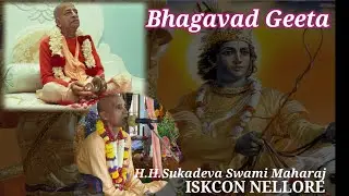 10.01.26|| H.H.Sukadeva Swami Maharaj || BG. class || Telugu || ISKCON NELLORE.