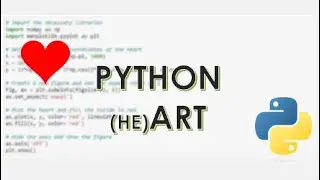 Python Matplotlib Heart Shape