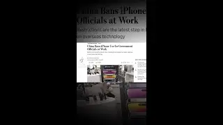 China iPhone Ban