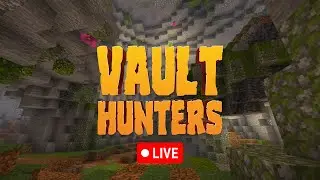 Building base and running vaults | Minecraft Vault Hunters SMP by @Exion