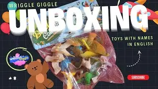 Bird Toy Unboxing Fun | 12 Colorful Birds with Names for Kids | Wriggle Giggle #animaltoys