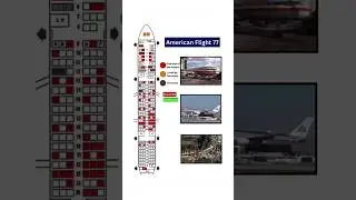 American Airlines Flight 77 (Pentagon Crash) passenger fatality seat map layout #americanairlines