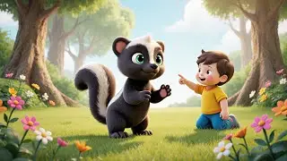 Where Is My Stripe Asks Little Skunk | Nursery Rhymes for Kids & Baby Songs