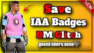 GTA5 I Obtain & Save IAA Badges! (DIRECTOR MODE GLITCH) Male + Female (1.44/1.45)