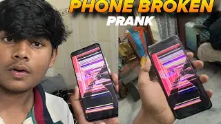 Mummy Ko Bola Phone Toot Gaya 😱 | Mobile Broken Prank Vlog 