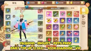 New Astral Guardian V5 Private Server - VIP4 - Daily Top up 12.960&yen; - 400k diamond - Fashion