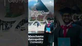VidyaGyan Alumni Arun graduates from Manchester Metropolitan University