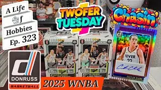 Two More Blasters in the Chase For Caitlin Clark's Auto! Twofer Tuesday 2025 Donruss WNBA e323