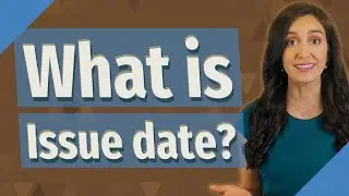 What is Issue date?