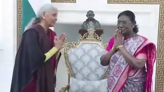 Union Budget 2026 | President Murmu Wishes FM Sitharaman Good Luck