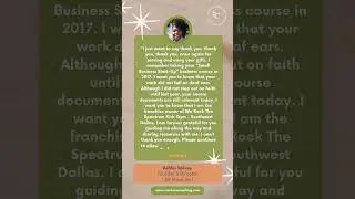Client Testimonial pt. 3 | #RischerConsulting