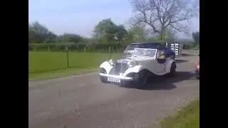 1980's mg tf kit car (A47 autojumble classic car & bike meet may 2014)