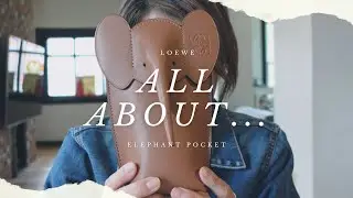 Loewe Elephant Pocket/What fits inside/How to style/Petite Over 40