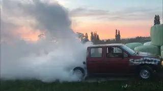 Nissan Navara TD27 Burnout