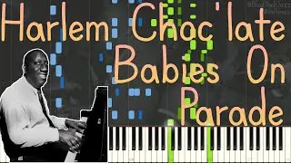 James P. Johnson - Harlem Choc' late Babies On Parade 1926 (Stride Piano Synthesia)