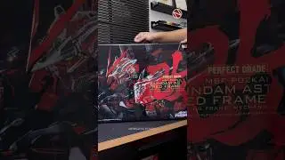 Unboxing P-Bandai PG Gundam Astray Red Frame Kai (Coating Frame / Mechanical Clear)