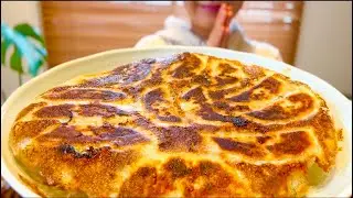 【ASMR】カリカリジューシー焼き餃子【MUKBANG】【咀嚼音】