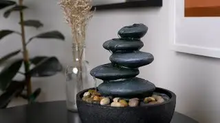 Zen Stones Indoor Water Fountain | Relaxus Products