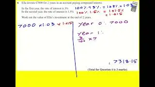 GCSE Edexcel Nov 2022 2H q6 (Maths: higher tier past paper)
