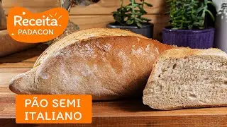 Receita de Pão Semi Italiano - PADACON