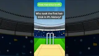 Who took the first hat-trick in IPL history? Any guess? #ipl #iplhistory #hattrick #ipl2025