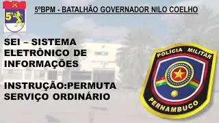 PERMUTA DE SERVI&Ccedil;O ORDINARIO