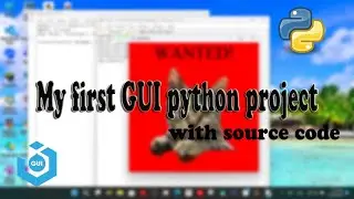 How to create GUI apps using python