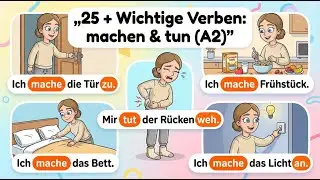 Learn German With Fun | Important Sentences With 