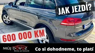 Volkswagen Touareg s 600 000 Km!!!, jak jezd&iacute;, jak vypad&aacute; vč. interi&eacute;ru Dovoz aut z Německa
